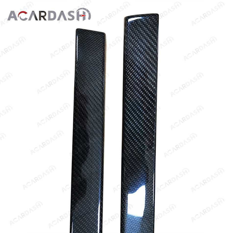 ACARDASH Carbon Fiber Inside Door Top Trim (Pair) For Maserati 07-17 GranTurismo GranCabrio